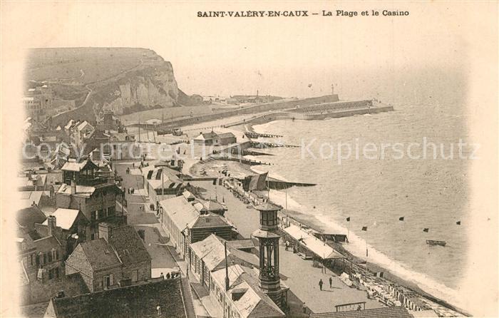 Saint-Valery-en-Caux La Plage et le Casino