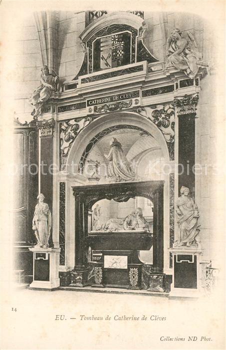 Eu 76 Tombeau de Catherine de Cleves