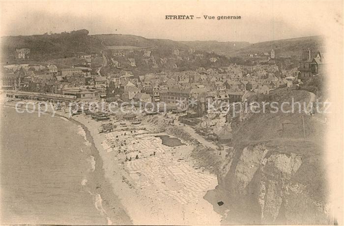 Etretat Vue generale