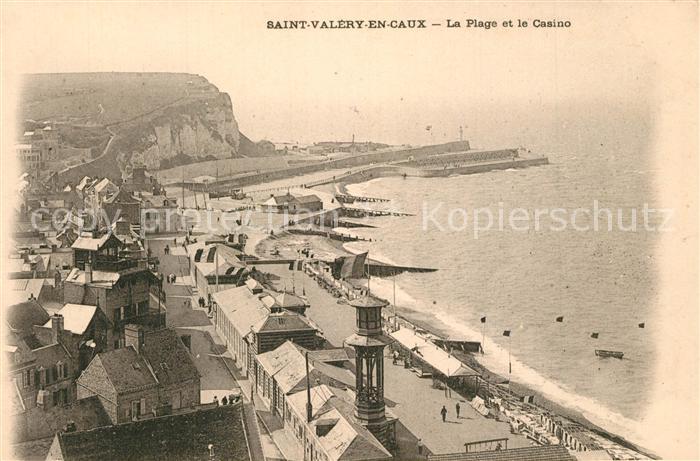 Saint-Valery-en-Caux La Plage et le Casino