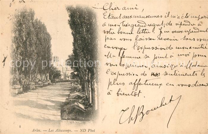 Arles Bouches-du-Rhone Les Aliscamps