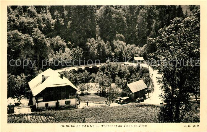 Savoie Region Gorges de l’Arly Tournant du Pont de Flon