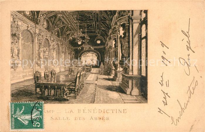 Fecamp La Benedictine Salle des Abbes