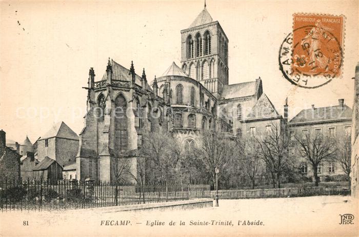 Fecamp Eglise de la Sainte Trinite l'Abside