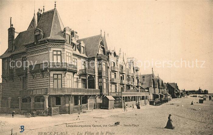 Berck-Plage Les Villas et la Plage