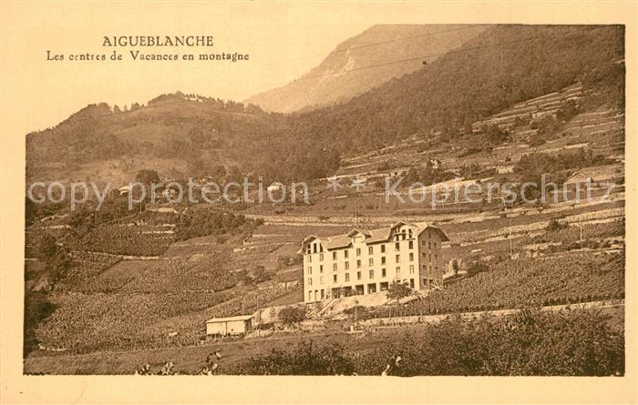 Aigueblanche Les centres Vacances en montagne