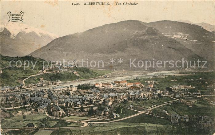 Albertville Savoie Vue generale