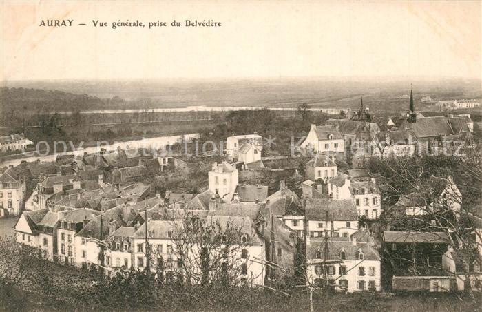 Auray Vue generale prise du Belvedere