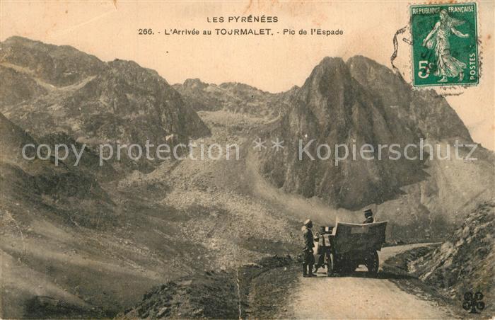 Les Pyrenees Region Col du Tourmalet Pic de l'Espade