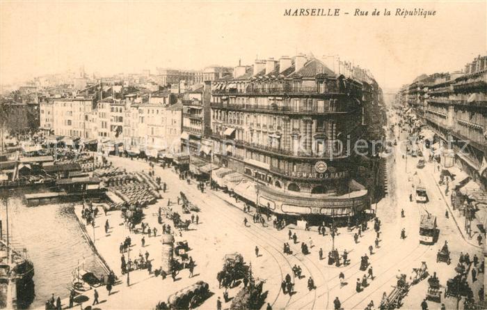 Marseille Bouches-du-Rhone Rue de la Republique