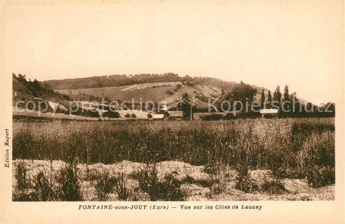 Fontaine-sous-Jouy Vue sur les Cotes de Launay