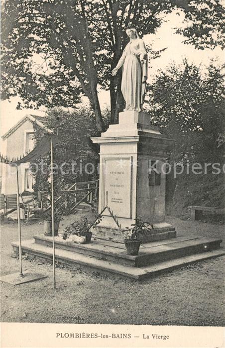 Plombieres-les-Bains Vosges La Vierge