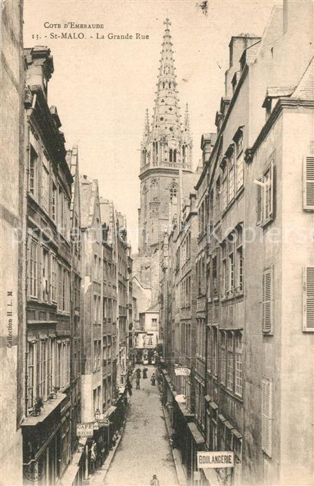 Saint-Malo 35 La Grande Rue