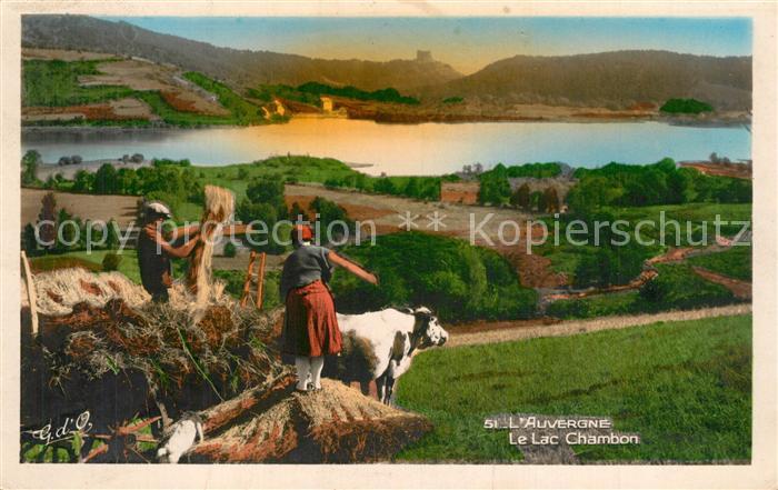 Auvergne Region Le Lac Chambon