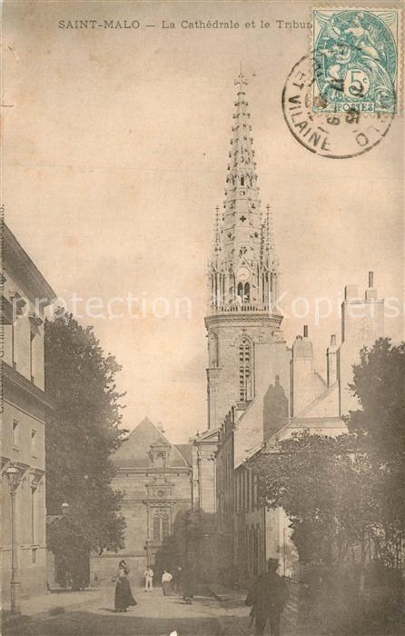 Saint-Malo 35 La Cathedrale et le Tribun