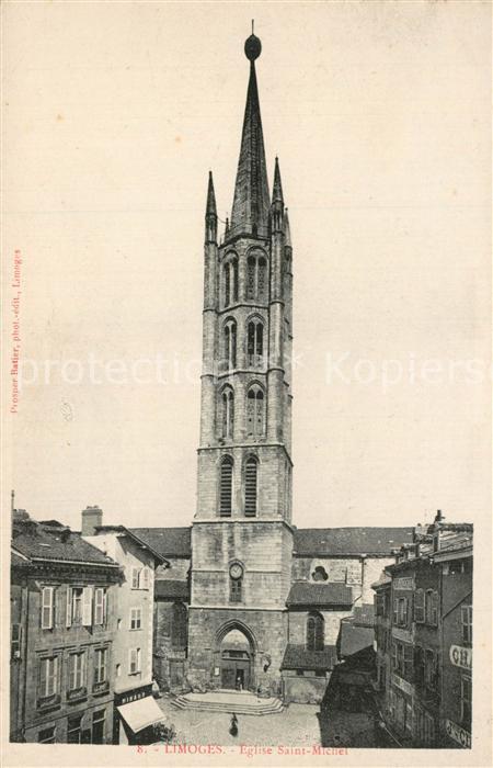 Limoges Haute Vienne Eglise Saint Michel