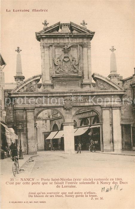 Nancy Lothringen Porte Saint Nicolas