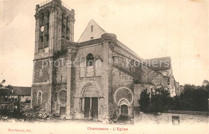 Champeaux d Ille-et-Vilaine Eglise