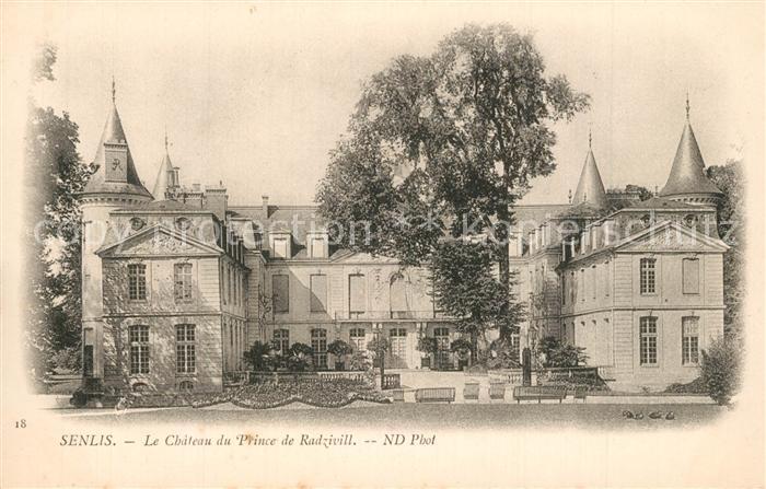 Senlis Pas-de-Calais La Chateau du Prince de Radzivill