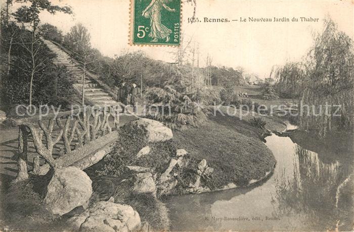 Rennes Ille-et-Vilaine Le Nouveau Jardin du Thabor