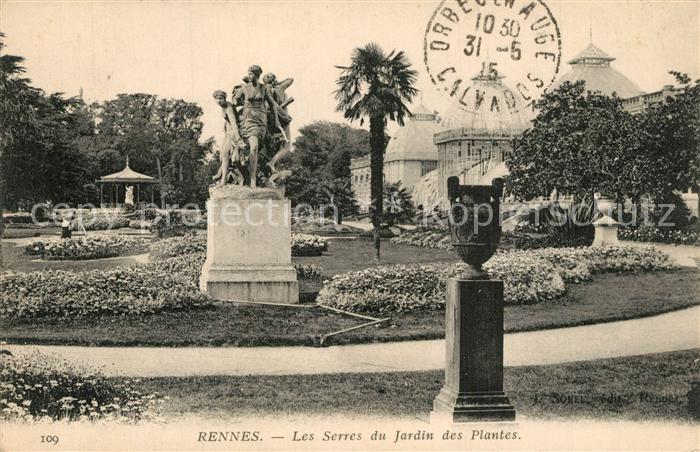Rennes Ille-et-Vilaine Les Serres du Jardin des Plantes