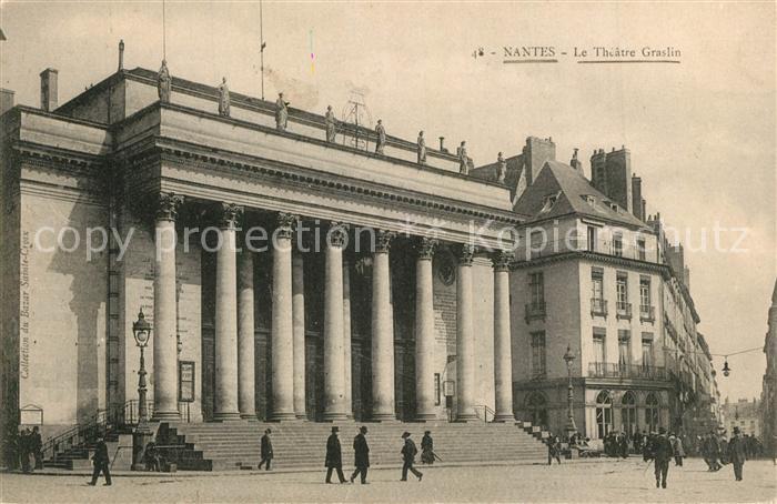 Nantes Loire Atlantique Le Theatre Graslin