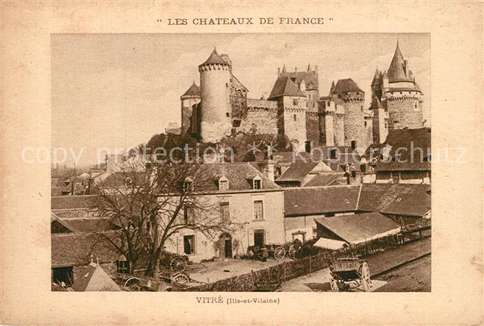 Vitre d Ille-et-Vilaine Les Chateaux de France