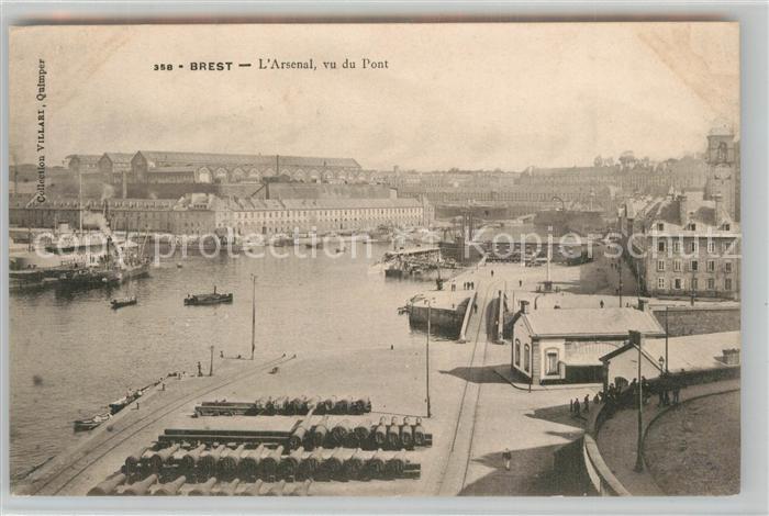 Brest 29 Arsenal vue du Pont