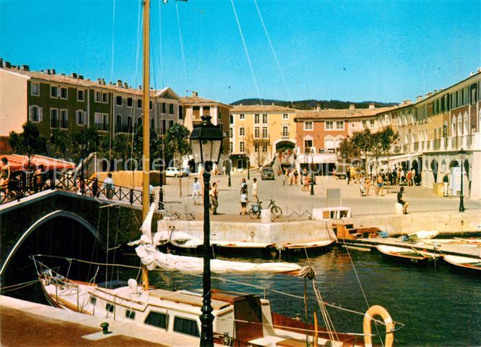 Port Grimaud Cite lacustre Une vue typique dans le centre du village
