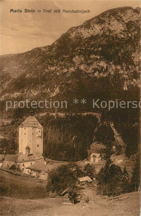 Maria-Stein mit Hundsalmjoch