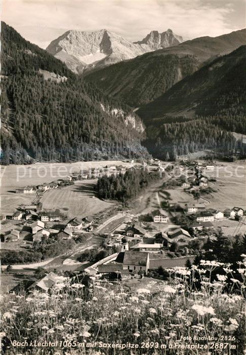 Bach Landshut mit Saxerspitze