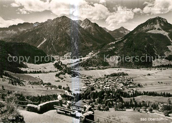 Bad Oberdorf Panoramablick von der Kanzel