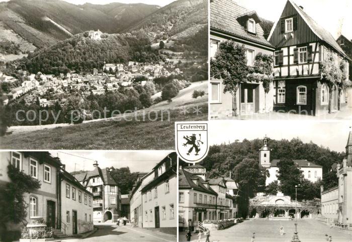 Leutenberg Thueringen Panorama Teilansichten