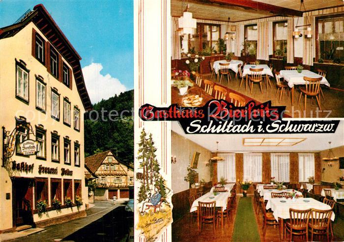 Schiltach Gasthof Brauerei Wolber zum Bierfritz Gastraeume