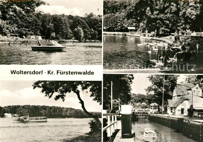 Woltersdorf Erkner Am Plakensee Am Kalksee Schleuse