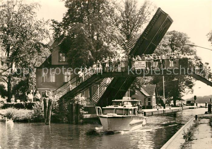 Woltersdorfer Schleuse mit Bruecke
