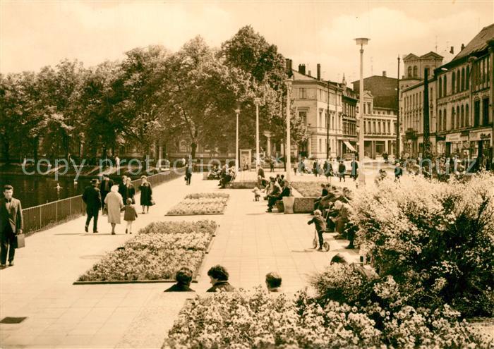 Schwerin Mecklenburg Neue Anlage am Pfaffenteich