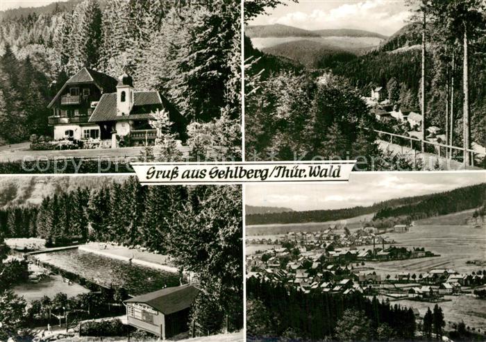 Gehlberg Teilansichten Schwimmbad