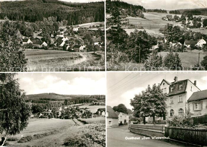 Hohendorf Vogtland Teilansichten Gasthaus Zum Wiesenthal