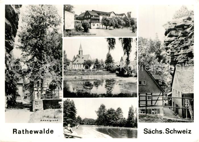 Rathewalde Amselgrund Gaststaette Fortschritt