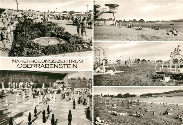 Karl-Marx-Stadt Naherholungszentrum Oberrabenstein Teilansichten