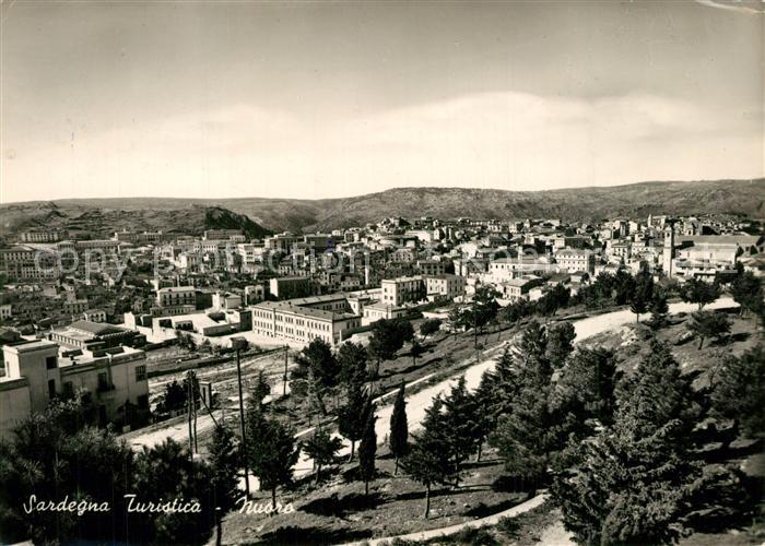 Nuoro Viale S Onofrio e panorama parziale