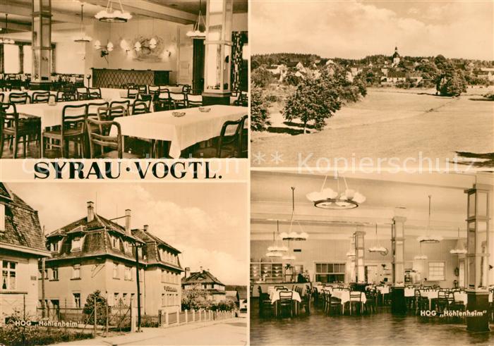 Syrau Vogtland HOG Hoehlenheim Speisesaal