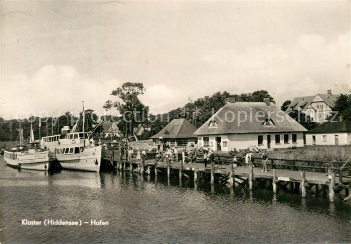 Kloster Hiddensee Hafen