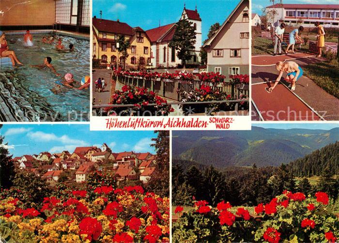 Aichhalden Schramberg Hallenbad Markt Minigolf Panorama