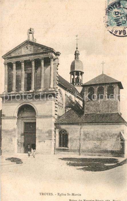 Troyes Aube Eglise St Martin