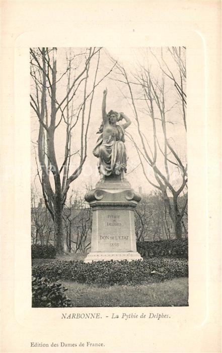 Narbonne Aude La Pythie de Delphes