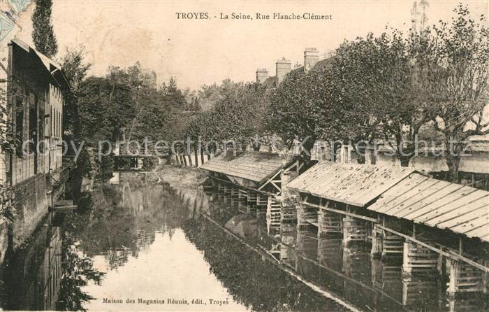 Troyes Aube La Seine Rue Planche Clement