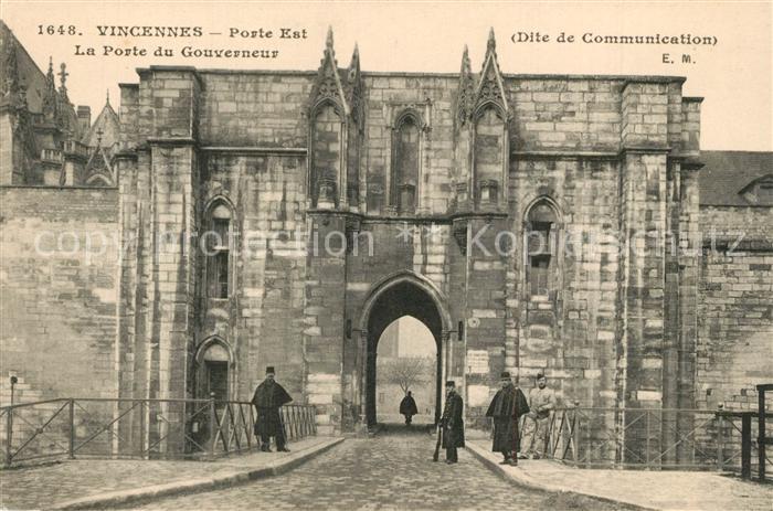 Vincennes La Porte du Gouverneur