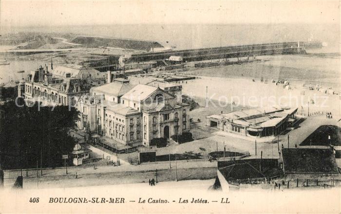 Boulogne-sur-Mer Le Casino Les Jetees